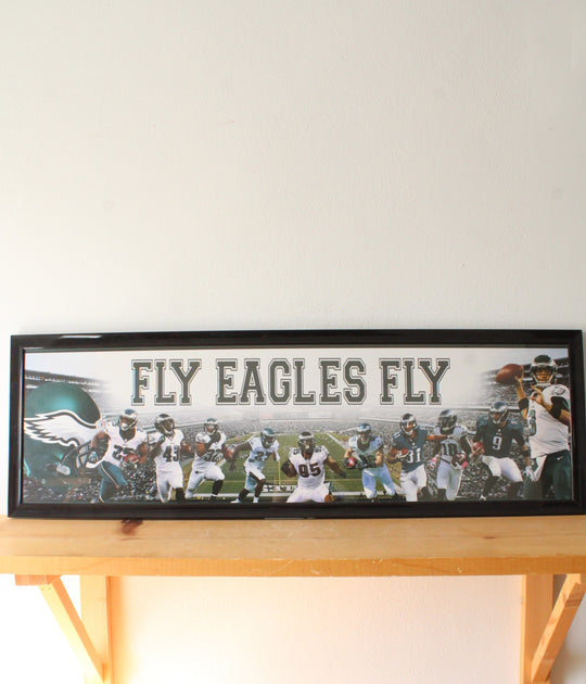 Philadelphia Eagles "Fly Eagles Fly" Rectangle Framed Poster