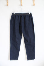 NEW Basic Editions Elastic Waist Jeans | S