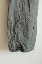 New Abercrombie and Fitch Gray Lightweight Drawstring Pant | XL