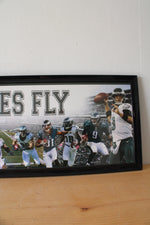 Philadelphia Eagles "Fly Eagles Fly" Rectangle Framed Poster