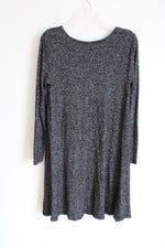 Old Navy Charcoal Gray Heathered Long Sleeved Dress | S