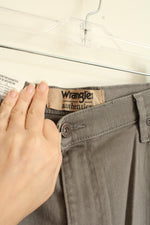 New Wrangler Gray Straight Leg Jeans | 38/29