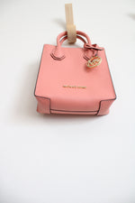 Michael Kors Extra-Small Mercer Pink Shopper Pebble Leather Bag