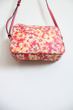 Coach Hot Pink Vintage Daisy Print Mini Crossbody Camera Bag