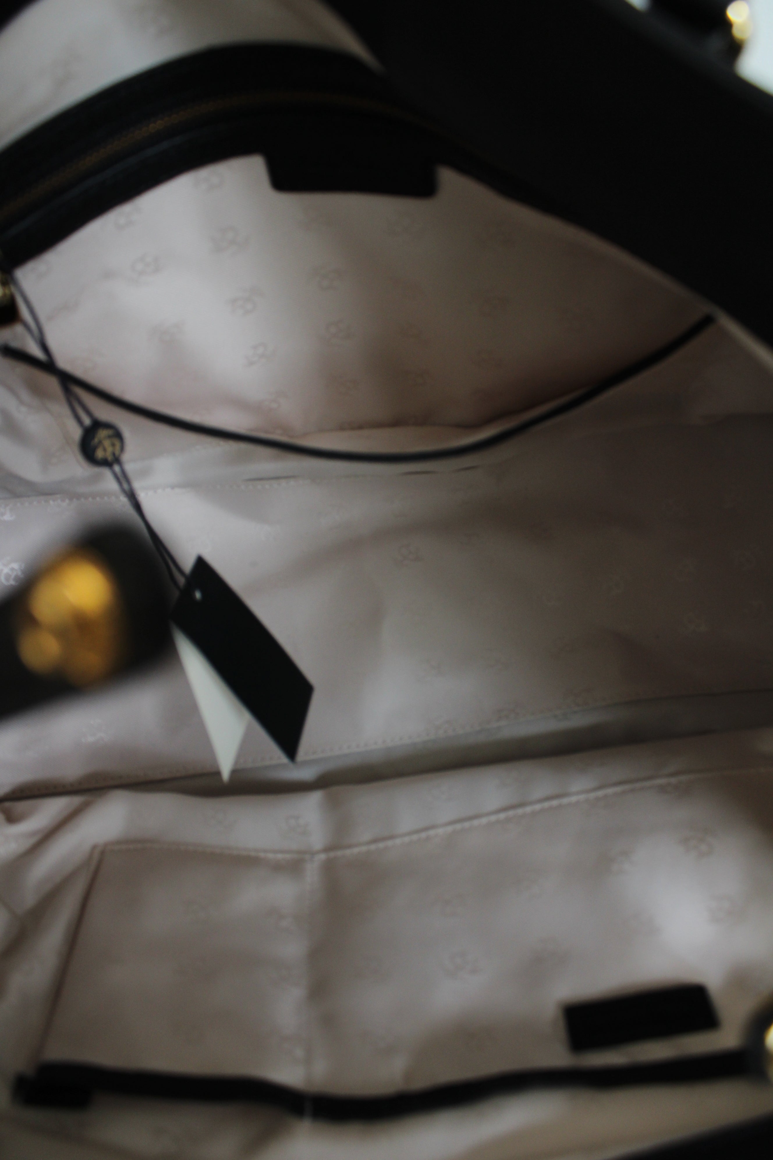 Brooks Brothers Black Leather Satchel