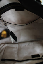 Brooks Brothers Black Leather Satchel