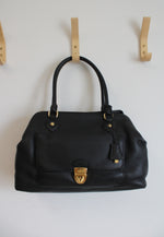 Brooks Brothers Black Leather Satchel