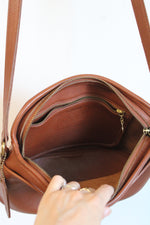 Coach Vintage 90's Saddle Brown Anderson Shoulder Crossbody Bag
