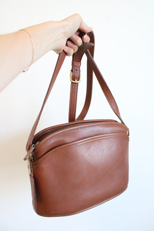 Coach Vintage 90's Saddle Brown Anderson Shoulder Crossbody Bag