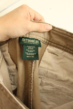 New Outdoor Life Tan Cargo Pants | 38/30