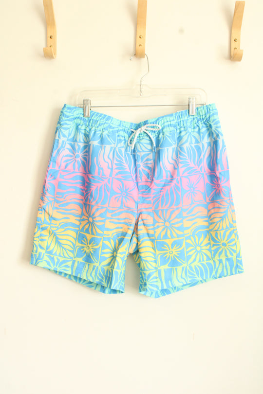 NEW Member's Mark Men's Floral Resort Swim Trunk | L