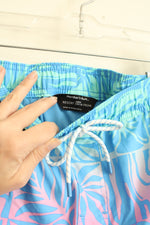 New Member's Mark Men's Floral Resort Swim Trunk | Large