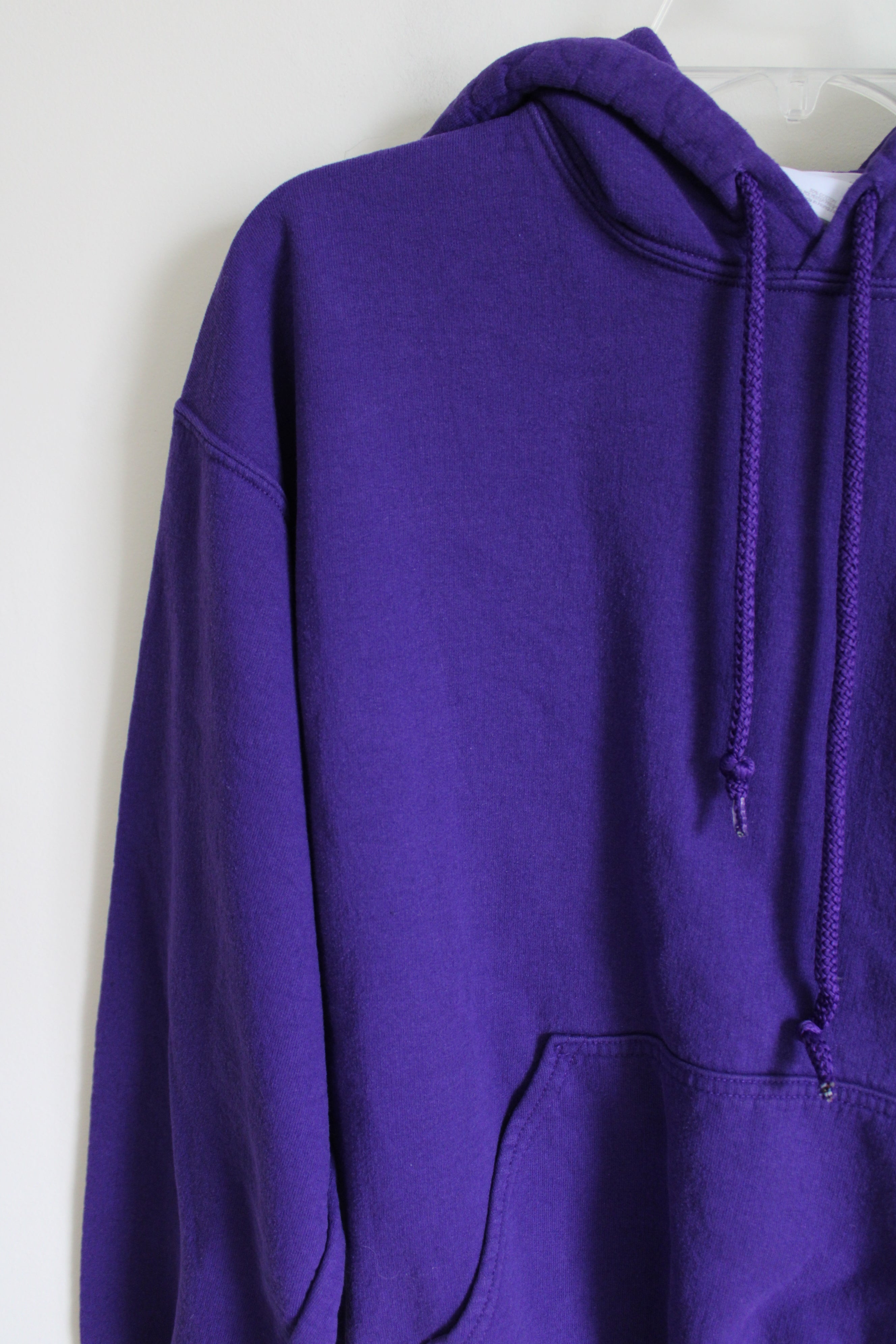 Gildan Purple Hoodie | M