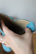 Idyllwind Miranda Lambert Turquoise Suede Ankle Cowboy Boot | Size 7
