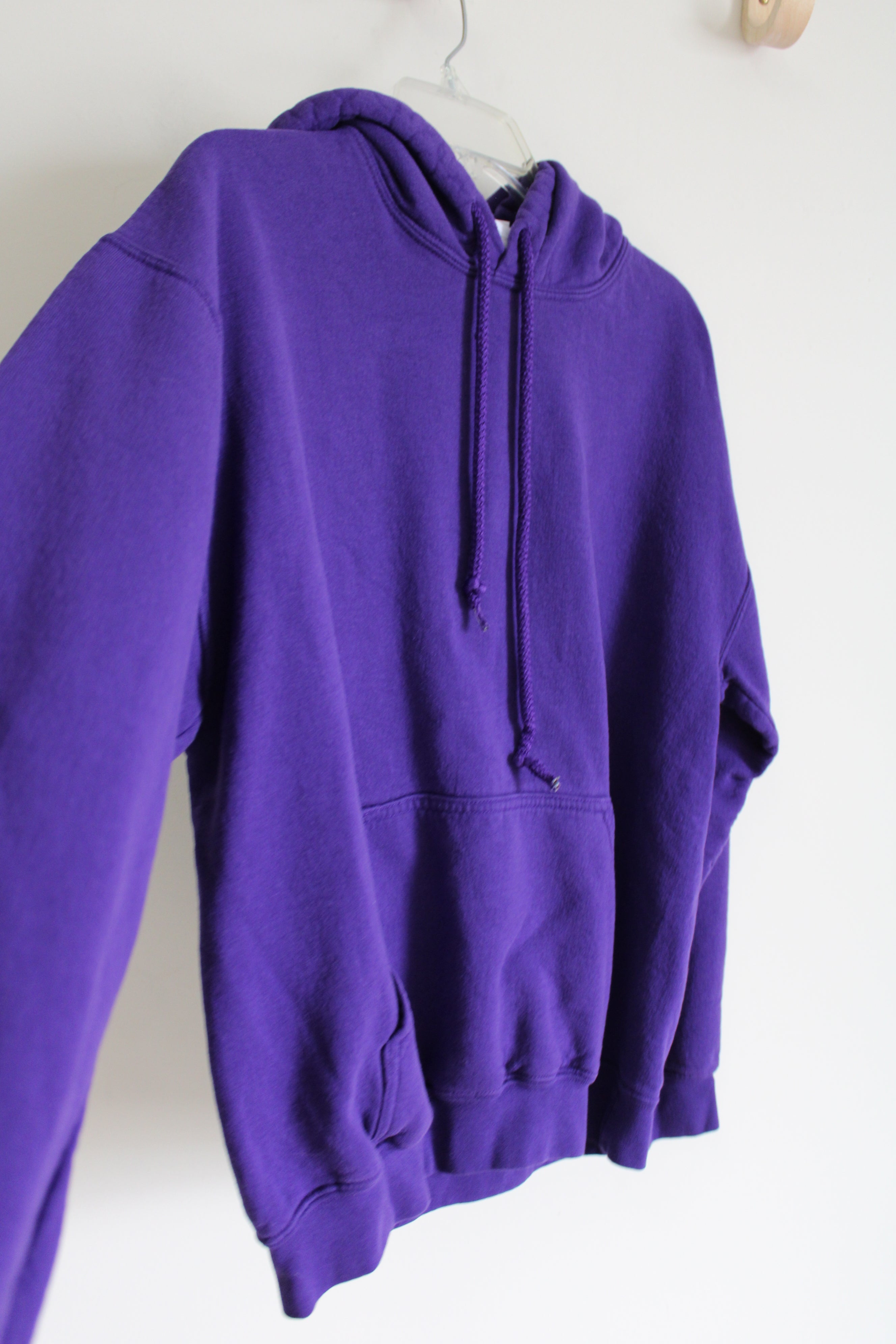 Gildan Purple Hoodie | M