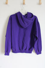 Gildan Purple Hoodie | M