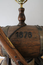 Nighwatch Co. Lamp Co. Barrel Revolver Lamp