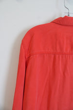 Coldwater Creek Orange Lightweight Jacket | M