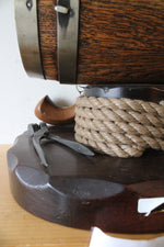 Nighwatch Co. Lamp Co. Barrel Revolver Lamp