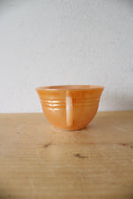 Fire-King Lustre Orange Teacup