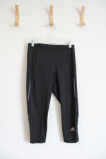Adidas Black Athletic Capri Leggings | M