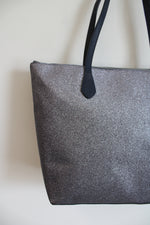 Kate Spade Joeley Dusty Navy Glitter Large Tote Bag