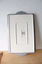 Berkley Jensen Gray Floral Bakeware Dish Set