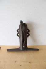 Vintage Cast Iron Saw Sharpening Wall Mount Clamping Tool