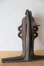 Vintage Cast Iron Saw Sharpening Wall Mount Clamping Tool