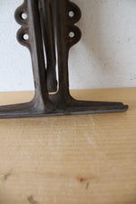 Vintage Cast Iron Saw Sharpening Wall Mount Clamping Tool
