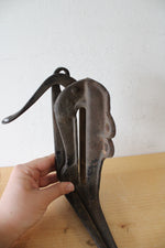 Vintage Cast Iron Saw Sharpening Wall Mount Clamping Tool