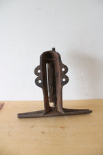 Vintage Cast Iron Saw Sharpening Wall Mount Clamping Tool