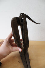 Vintage Cast Iron Saw Sharpening Wall Mount Clamping Tool