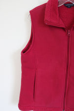 Lands' End Fuzzy Pink Vest | S (6-8)
