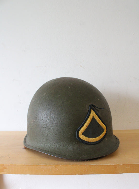U.S. Military Infantry Patched Helmet