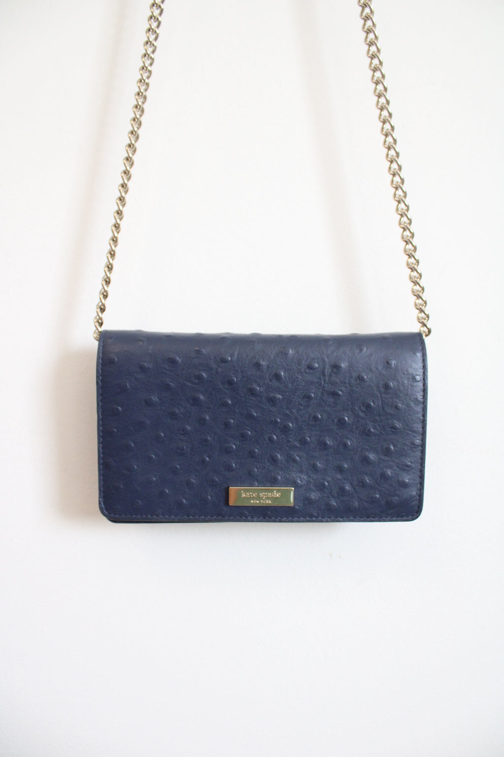Kate Spade Alexander Avenue Isabeli Nightcap Leather Crossbody Wallet