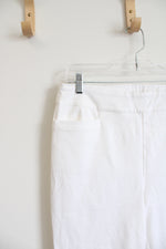Soft Surroundings White Capri Pants | M