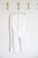 Soft Surroundings White Capri Pants | M