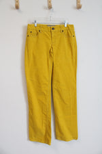 J.Crew Bootcut Yellow Gold Corduroy Pants | 2R