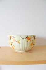 Hall's Superior Fall Colored Floral Medium Bowl