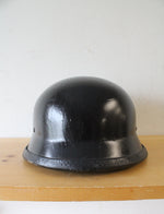 Vintage WWII Black Helmet