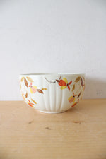 Hall's Superior Fall Colored Floral Bowl