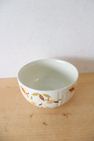 Hall's Superior Fall Colored Floral Bowl