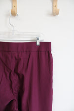 Alfred Dunner Plum Stretch Pants | 12