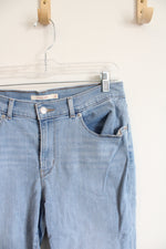 Levi's Light Wash Capri Jeans | 12