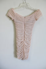 Winsdor Light Pink Fitted Mini Dress | S