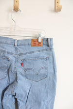 Levi's Light Wash Capri Jeans | 12