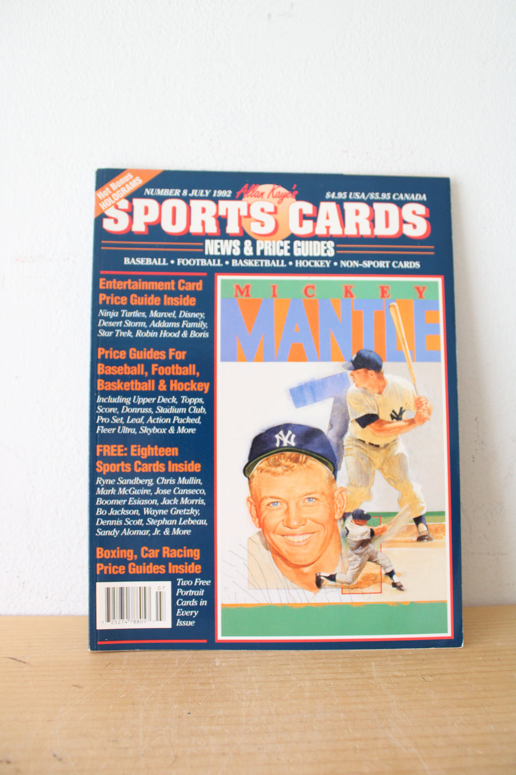 Sports Cards Number 8 July 1992 News & Price Guides
