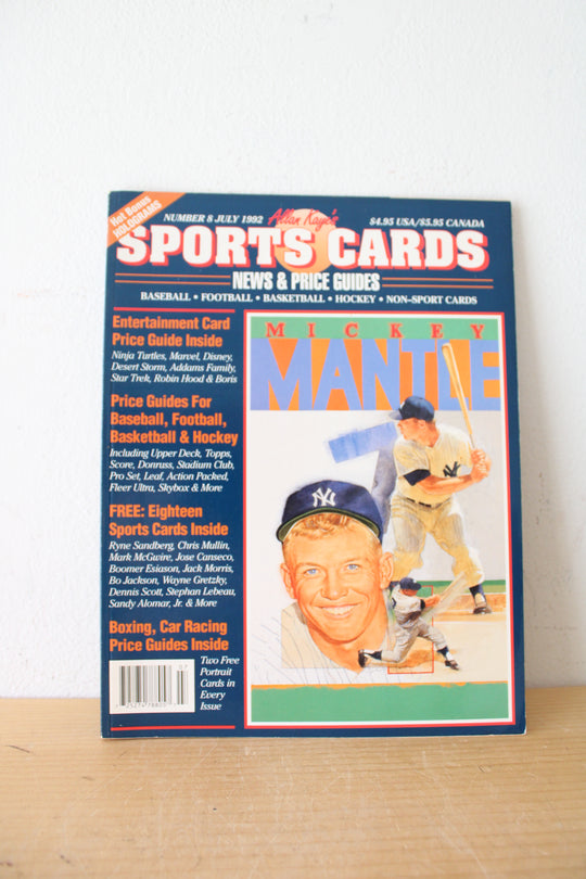 Sports Cards Number 8 July 1992 News & Price Guides