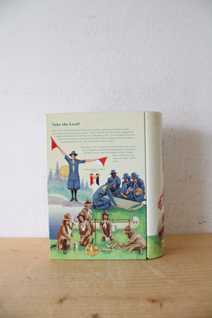 Vintage Girl Scouts Take The Lead! Book Tin